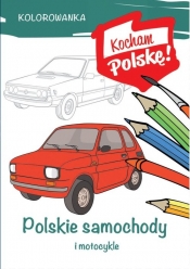 Kolorowanka Polskie samochody (Uszkodzona okładka)