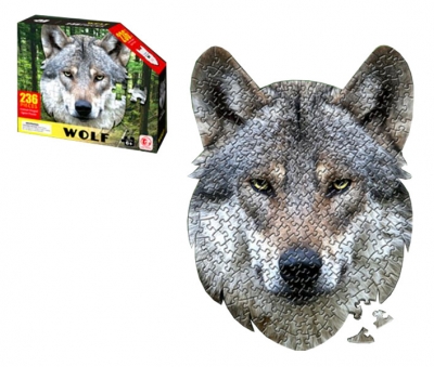 <img src='https://webimage.pl/pics/815/4/d5902496214815Q12065.jpg' style='height:440px' /> Puzzle 236 elementów wilk