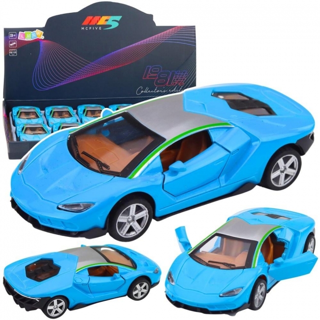 <img src='https://webimage.pl/pics/815/4/d5905991084815.jpg' style='height:440px' /> Samochód sportowy światło dźwięk niebieski 1:32