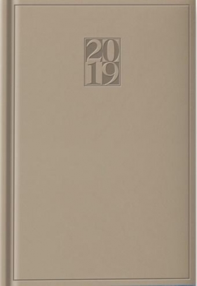 Kalendarz 2019 B6 print szary