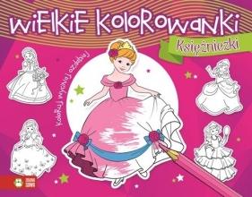 Wielkie kolorowanki Księżniczki