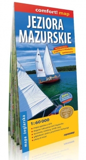 Jeziora Mazurskie mapa żeglarska 1:60 000
