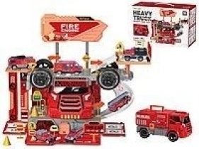 Parking bazy straży pożarnej z pojazdami 46el