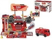 Parking bazy straży pożarnej z pojazdami 46el