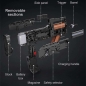 Klocki CADA. Karabin maszynowy Groza Rifle Pistolet Broń + naboje 1504 elementy