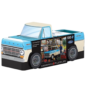 <img src='https://webimage.pl/pics/815/7/d628136657815.jpg' style='height:440px' /> Puzzle 550 TIN Pickup Truck Shaped 8551-5781