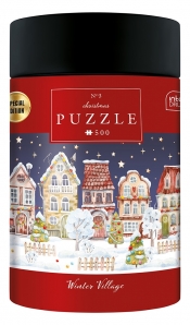 Puzzle Świąteczne - Miasteczko, 500 el.