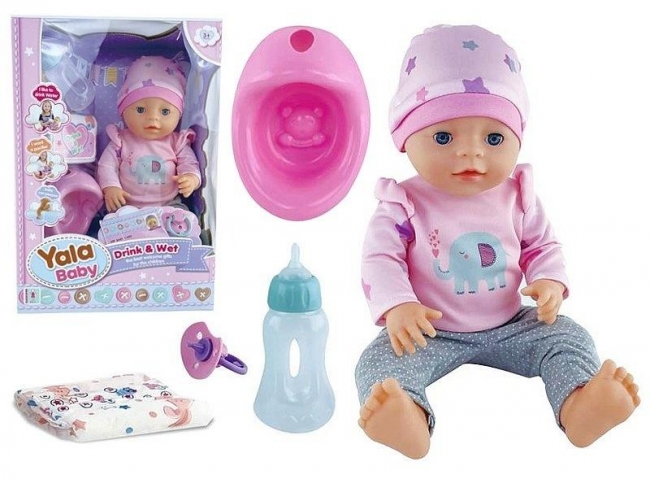 Lalka bobas z akcesoriami 40cm