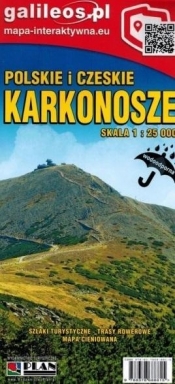 Mapa - Polskie i Czeskie Karkonosze 1:25 000 - Opracowanie zbiorowe