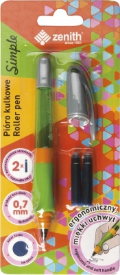 Pióro kulkowe Zenith Simple zielone