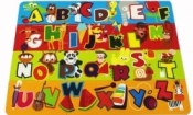 Puzzle piankowe 24 elementy Litery