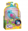 Ćwierkająco-mówiący świecący ptaszek niebieski Little Live Pets