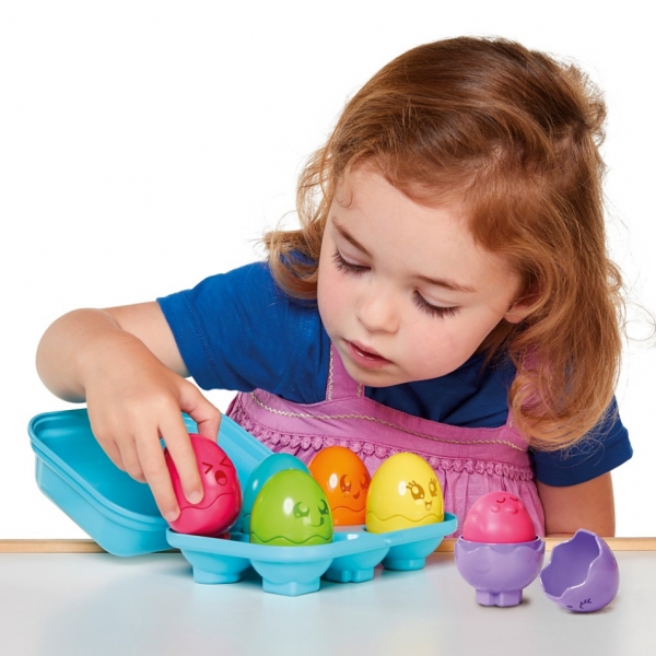 Tomy Toomies: Jajeczka z dźwiękami - Zabawka edukacyjna (E73081)