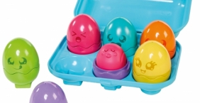 Tomy Toomies: Jajeczka z dźwiękami - Zabawka edukacyjna (E73081)