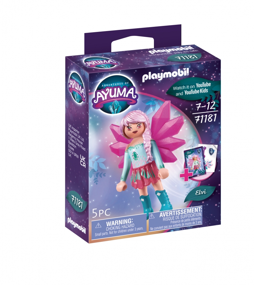Playmobil Ayuma: Crystal Fairy Elvi (71181)