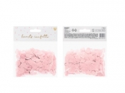Konfetti serca jasno różowe 1,6x1,6 cm 15g
