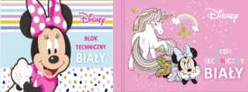Blok techniczny A4/10K biały Minnie Mouse Kids