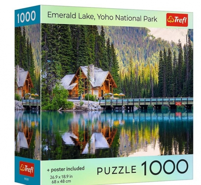 <img src='https://webimage.pl/pics/816/2/d5900511992816.jpg' style='height:440px' /> Puzzle 1000 USA Collection: Emerald Lake TREFL