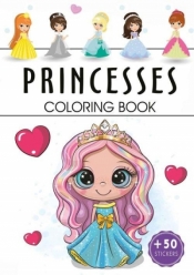 Princesses. Coloring book - praca zbiorowa
