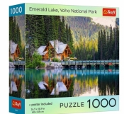 Puzzle 1000 USA Collection: Emerald Lake TREFL