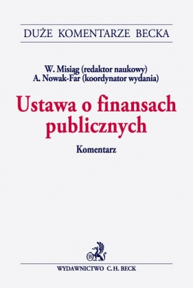 Ustawa o finansach publicznych Komentarz