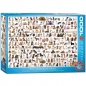 Puzzle 1000 The world of dogs 6000-0581