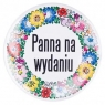 Przypinka duża - Panna na wydaniu opolska 58 mm