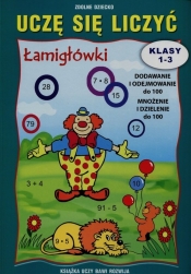 Uczę się liczyć Klasy 1-3 Dodawanie i odejmowanie do 100 mnożenie i dzielenie do 100 - Beata Guzowska