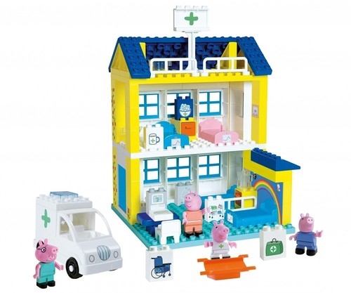 Klocki PlayBig Peppa Szpital 112 elementów
	 (800057081)