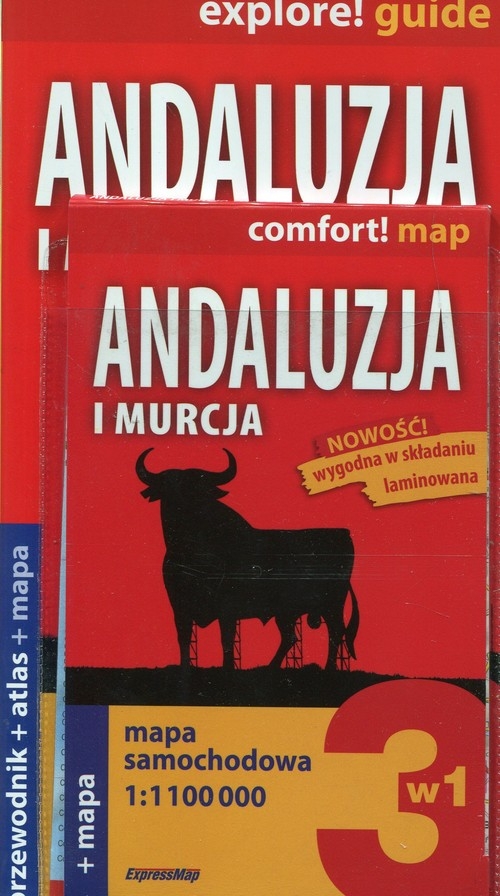 Andaluzja i Murcja 3w1 przewodnik atlas mapa
