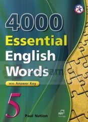 4000 Essential English Words 5 książka + ćwiczenia + klucz odpowiedzi - Paul Nation