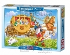 Puzzle 120 Kot w butach CASTOR (12817)