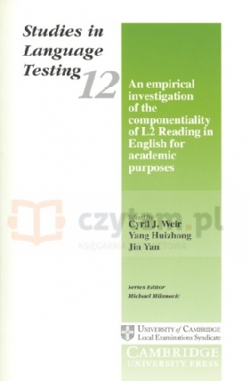 Empirical Investigation of the Componentiality of L2 - Cyril Weir, Yang Huizhong, Jin Yan