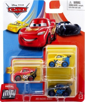 Auta: Mikroauta 3-pak - XRS Racers Series (GKG01/GKG20)