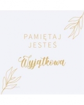 Podstawka korkowa - Pamiętaj jesteś wyjątkowa - Opracowanie zbiorowe