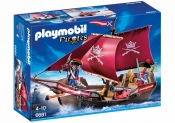 Playmobil Pirates: Żaglowiec wojskowy z armatą (6681)