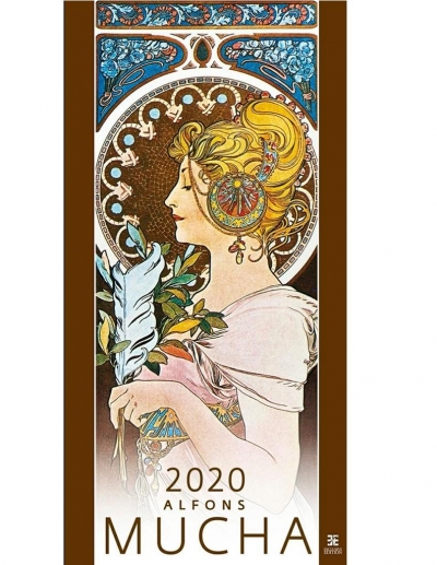 Kalendarz 2020 Alfons Mucha Ex HELMA