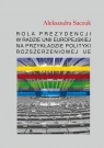 Rola Prezydencji w Radzie Unii Europejskiej na przykładzie polityki Aleksandra Saczuk