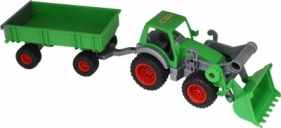 Traktor - ładowarka z przyczepą "Farmer-technik"