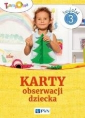 Trampolina. Karty obserwacji dziecka 3-latek PWN - Opracowanie zbiorowe