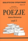 Biblioteczka Opracowań Poezje Adama Mickiewicza część I Zeszyt nr 37 Polańczyk Danuta