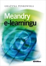 Meandry e-learningu Penkowska Grażyna