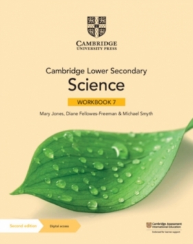 Cambridge Lower Secondary Science Workbook 7 with Digital Access (1 Year) - Michael Smyth, Mary Jones, Diane Fellowes-Freeman