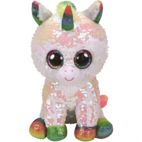 Maskotka TY Beanie Boos - Cekinowy jednorożec 24 cm (36781)