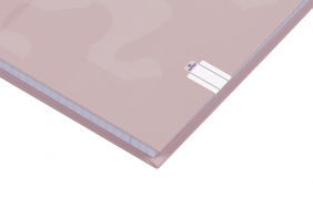 Brulion Oxford Touch Pastel A5/96k linia z marginesem, 1 szt