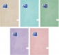 Brulion Oxford Touch Pastel A5/96k linia z marginesem, 1 szt