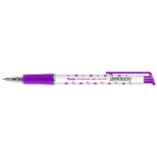 Długopis automatyczny w gwiazdki Superfine - fioletowy (TO-069 52)
