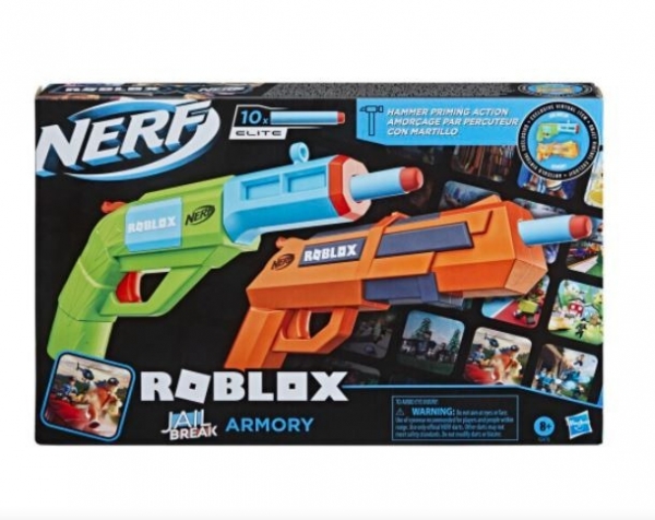 Wyrzutnie Nerf Roblox Jailbreak Armory (F2479)
