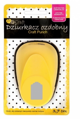 Dziurkacz ozdobny 3,7 cm metka (JCDZ-115-018)