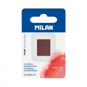 Farba akwarelowa MILAN na blistrze, kolor: różowa kamelia